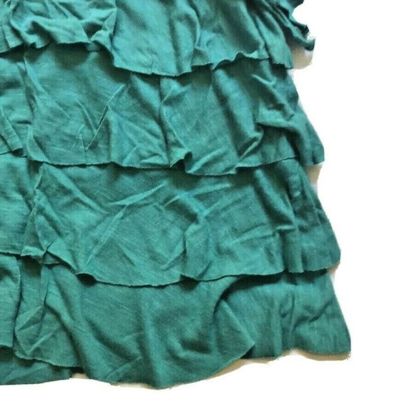 Eyeshadow Layered Ruffled Racerback Tank - Picture 6 of 7